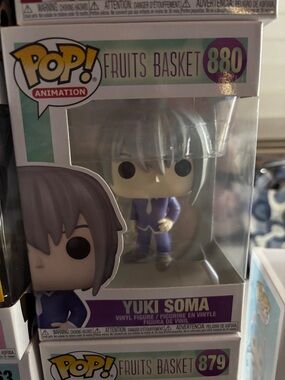 Funko Yuki Soma Vinyl Figure - Purple Outfit, Gray Hair